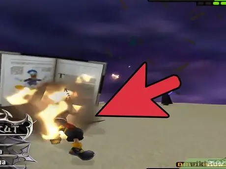 Победите Зексиона (Битва за данные) в Kingdom Hearts II, шаг 9