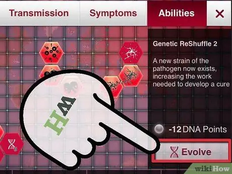 Пройдите режим «Жестокий паразит» в Plague Inc., шаг 13