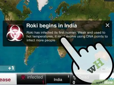 Пройдите режим «Жестокий паразит» в Plague Inc., шаг 3