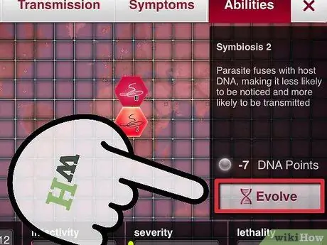 Пройдите режим «Жестокий паразит» в Plague Inc., шаг 4