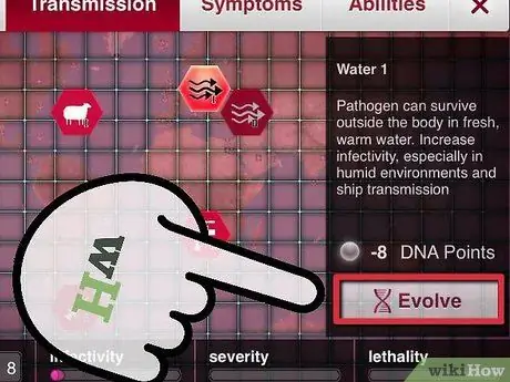 Пройдите режим «Жестокий паразит» в Plague Inc., шаг 6