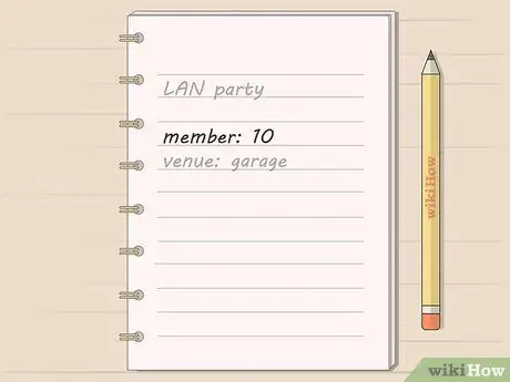 Проведите вечеринку в локальной сети Шаг 1