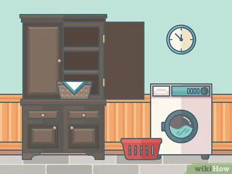 Спрячьте стиральную машину и сушилку на кухне Шаг 5