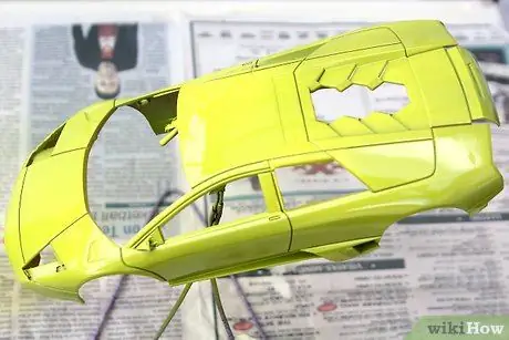 Покрасьте модель автомобиля Шаг 6