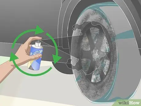 Покраска колесных дисков Plasti Dip Step 11