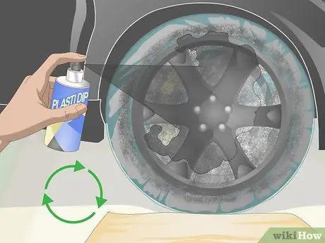 Покраска колесных дисков Plasti Dip Step 9