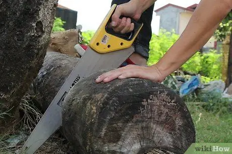 Сделайте журнальный столик из пня, шаг 2