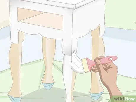 Покраска мебели из сосны Шаг 10