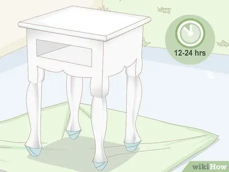 Покраска мебели из сосны Шаг 11