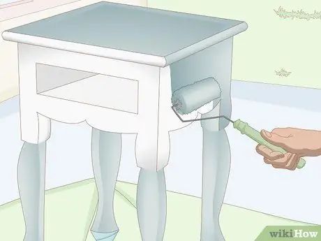 Покраска мебели из сосны Шаг 15