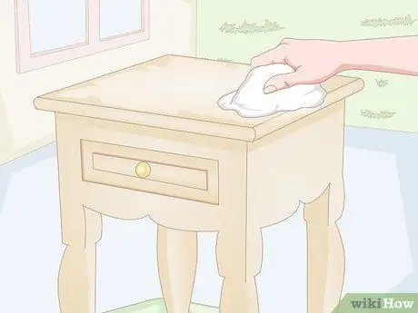 Покраска мебели из сосны Шаг 2