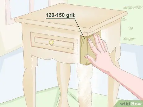 Покраска мебели из сосны Шаг 3