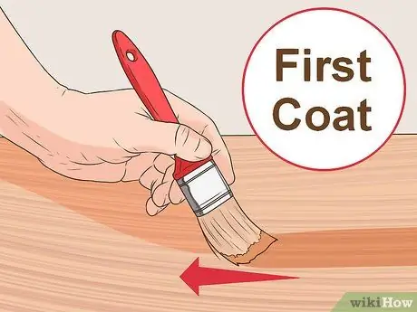 Нанесите полиуретан Step 13