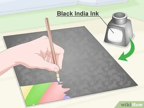 Сделайте Paint Scrape Art Шаг 7