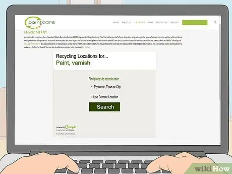 Утилизация краски в Великобритании Шаг 1