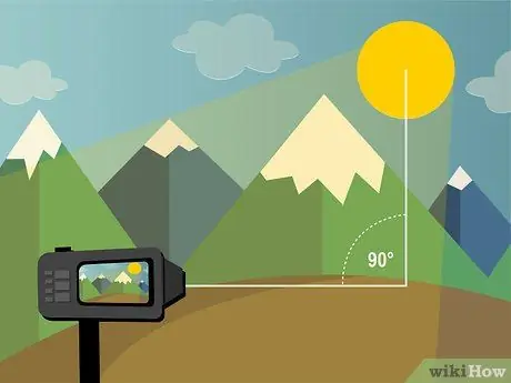 Сфотографировать горы Шаг 08