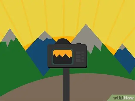 Сфотографировать горы Шаг 09