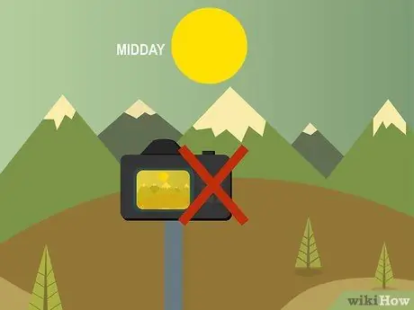 Сфотографировать горы Шаг 10