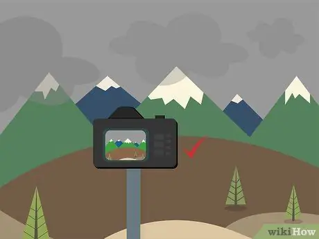 Сфотографировать горы Шаг 11