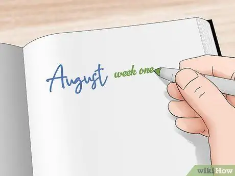 Сделайте фотографии BUJO, шаг 14