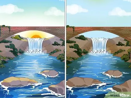 Сфотографируйте водопад Шаг 1