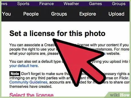 Продавайте фотографии на Flickr Шаг 8