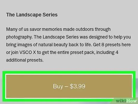 Купить фильтры на Vsco на Android Шаг 5