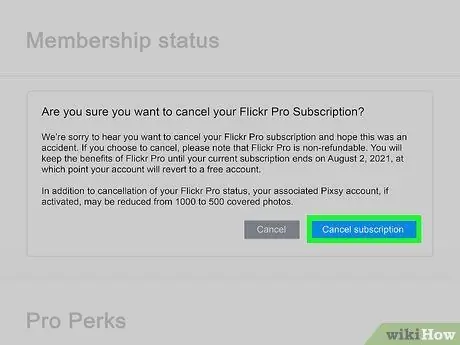Отменить Flickr Pro Step 10