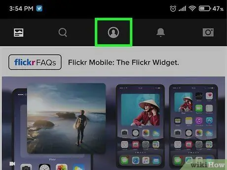 Отменить Flickr Pro, шаг 2
