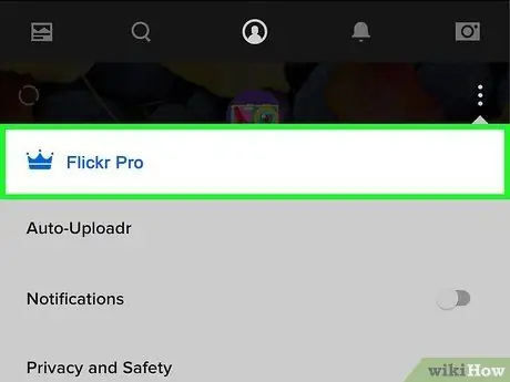 Отменить Flickr Pro, шаг 3