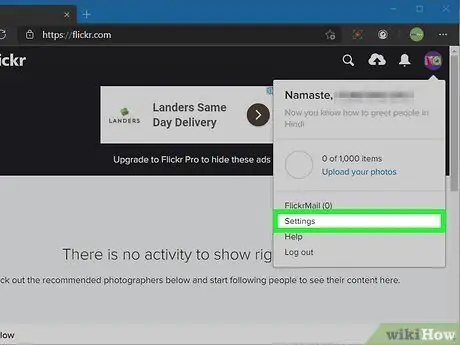 Отменить Flickr Pro Step 8