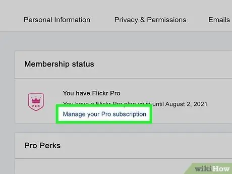 Отменить Flickr Pro Step 9