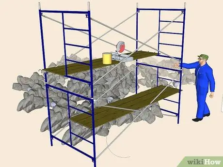 Выполнить каменную кладку Шаг 3