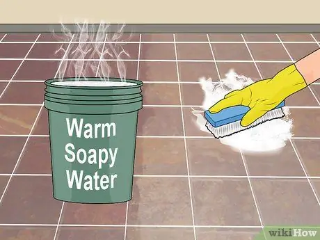 Чистые шиферные полы Шаг 10
