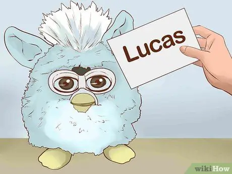 Позаботьтесь о своем Furby Шаг 1 Позаботьтесь о своем Furby Шаг 1