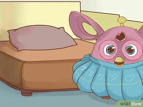 Позаботьтесь о своем Furby Шаг 3 Позаботьтесь о своем Furby Шаг 3