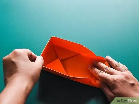 Сделайте корзину из бумаги для оригами. Шаг 6