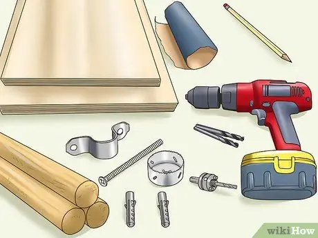 Изготовление регулируемой полки для колышков Шаг 1