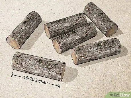 Колотые дрова твердых пород Шаг 2