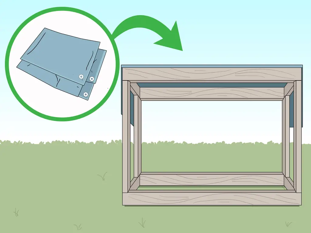 Как построить полку для дров: 15 шагов (с иллюстрациями)