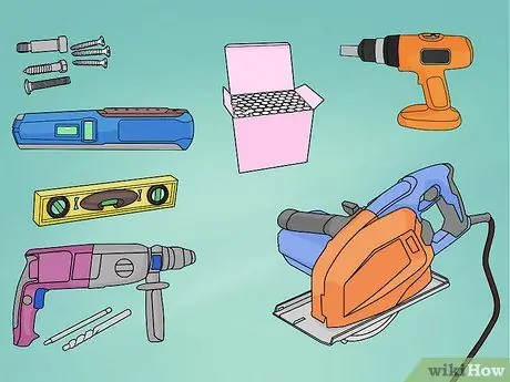 Установите металлические шпильки, шаг 1
