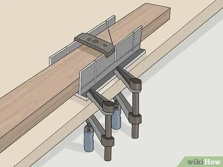 Разрезание стыков под углом, шаг 3