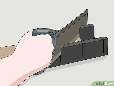 Вырезать стыки под углом Шаг 6