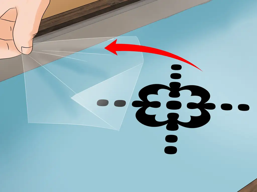 Как наносить наклейки: 12 шагов (с изображениями)