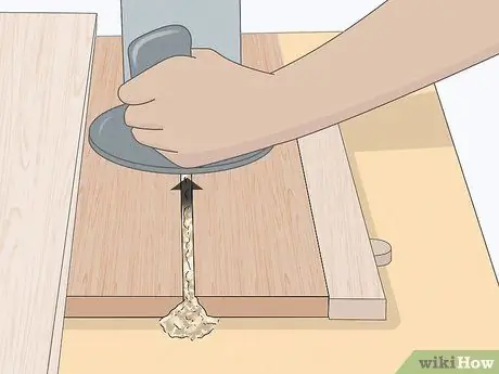 Вырезать скользящий ласточкин хвост. Шаг 6