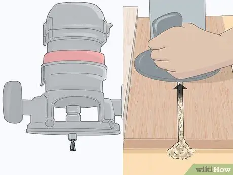 Вырезать скользящий ласточкин хвост. Шаг 7