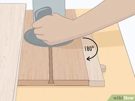 Вырезать скользящий ласточкин хвост. Шаг 8