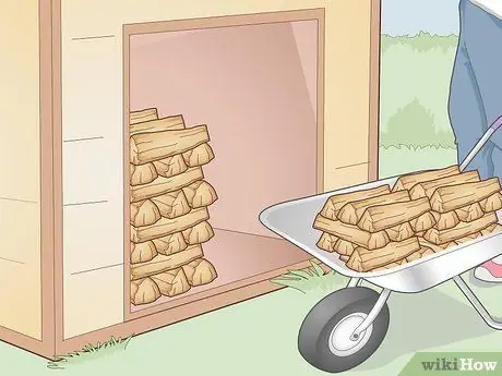 Сухая древесина дуба для копчения Шаг 15