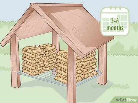 Сухая древесина дуба для копчения Шаг 6