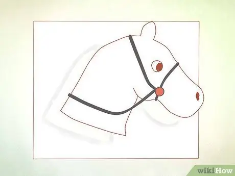 Сделать лошадь из палки Шаг 8